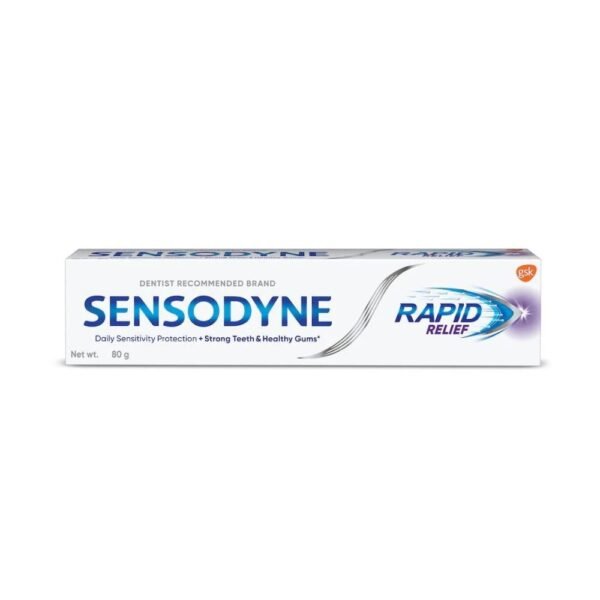 Sensodyne Rapid Relief Toothpaste: 80 gms