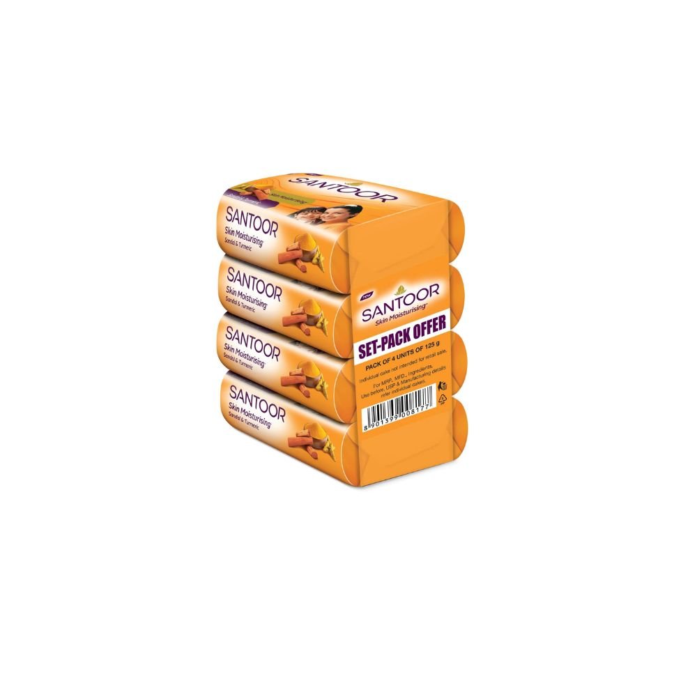Santoor Sandal & Turmeric
