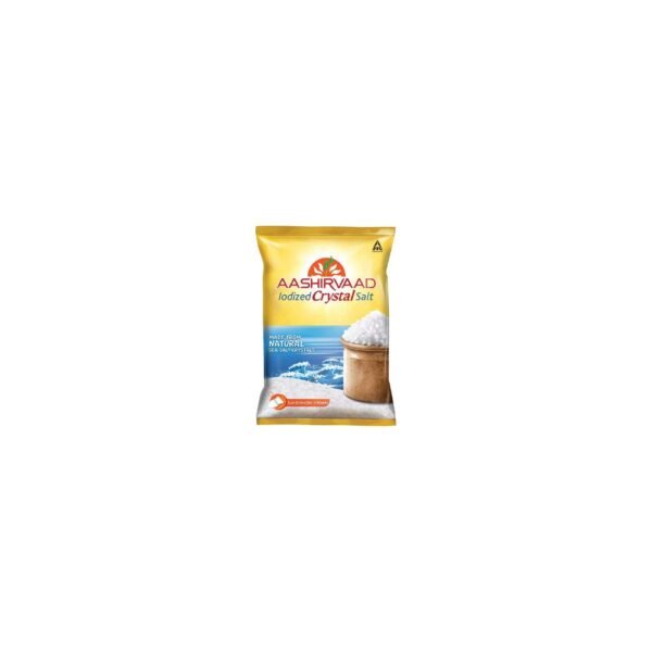 Aashirvaad Iodized Crystal Salt 1Kg