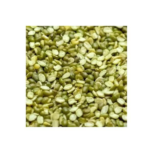 Pottu Pesara Pappu (Green Moong Dal Split)