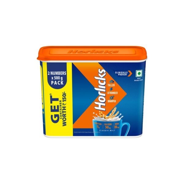 Horlicks Classic Malt Container 1Kg
