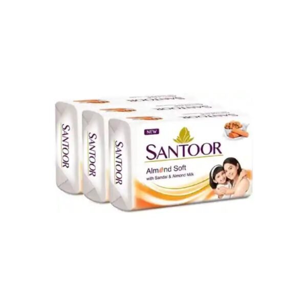Santoor white soap 3U * 150gms